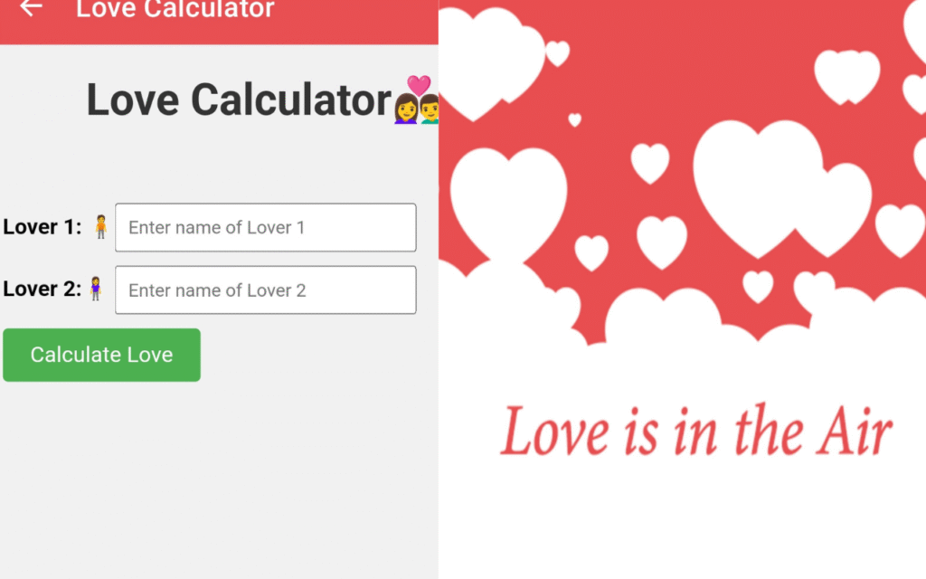 Love Percentage Calculator
