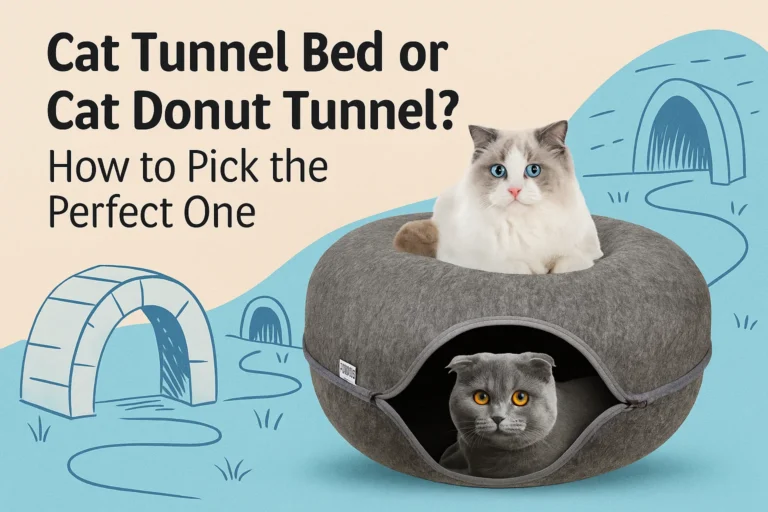 Cat tunnel bed