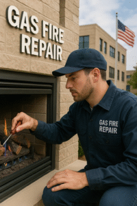 gas fireplace