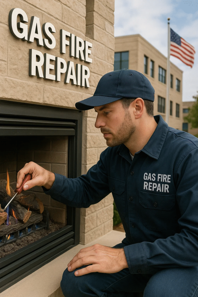 gas fireplace