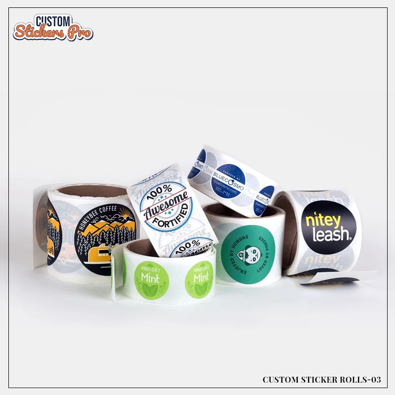 Custom Sticker Rolls