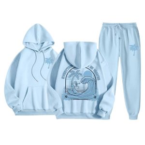 pink palm puff Tracksuit