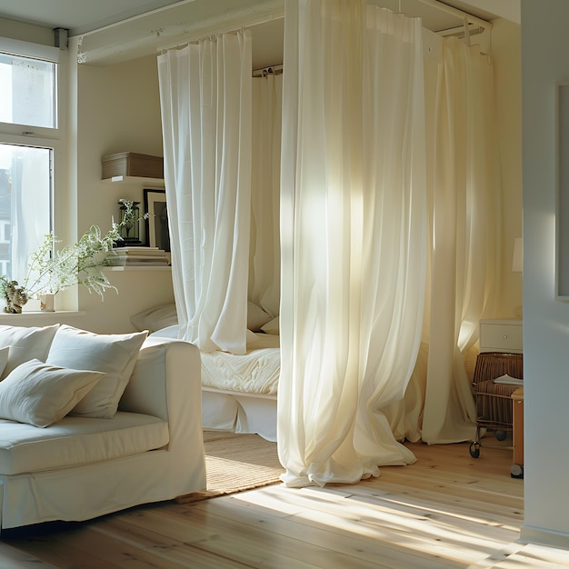 The Subtle Power of Texture: How Linen Curtains Elevate Minimalist Interiors