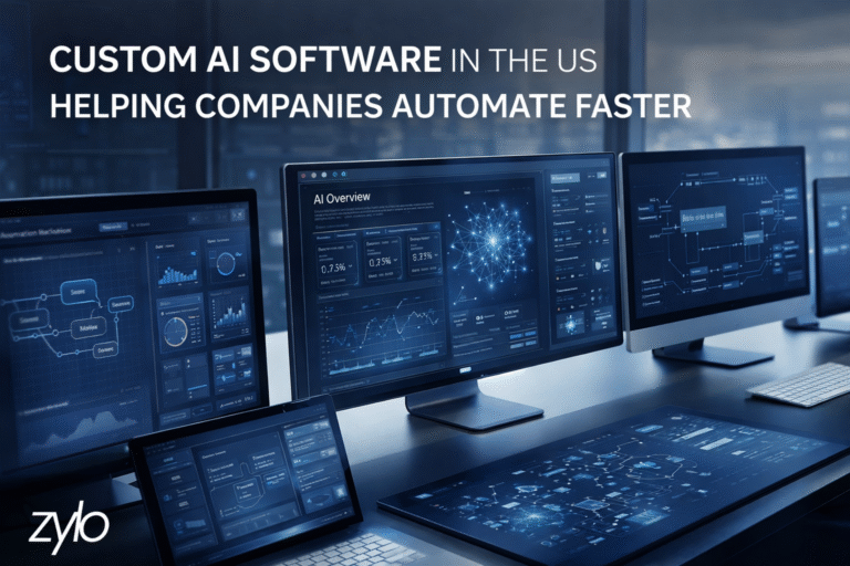 custom AI software development services US