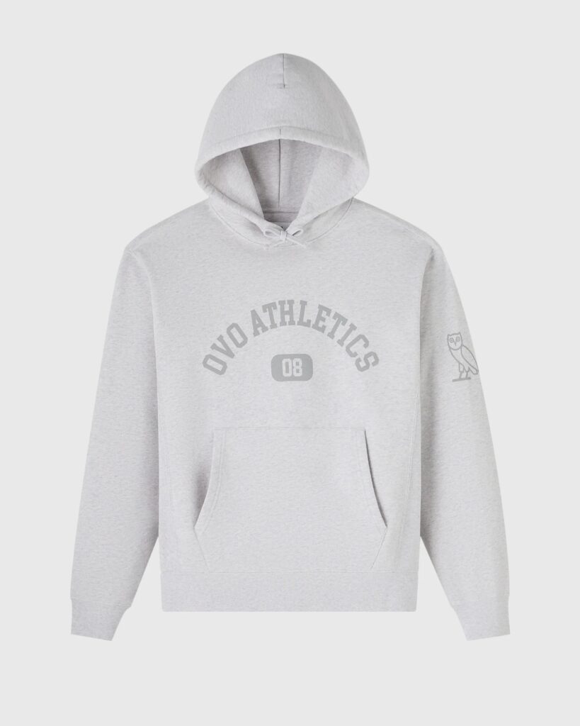 OVO ATHLETICS GREY HOODIE