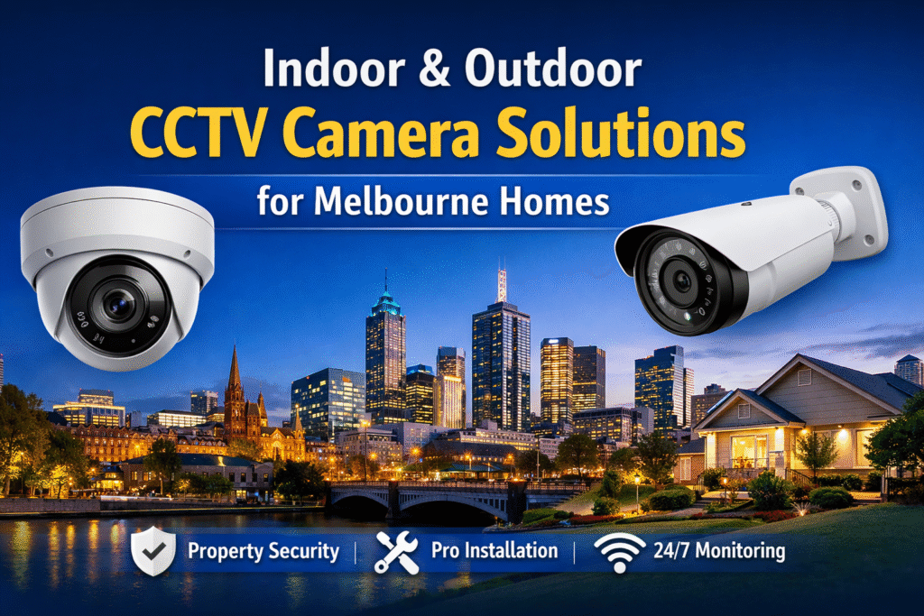 Indoor & Outdoor CCTV Camera Solutions for Melbourne Homes